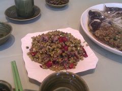 酸豆角炒鸡胗-果园