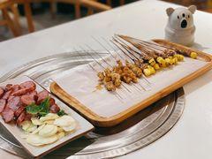 菠萝肉串-林淡伯•厦门本地菜•生烫海鲜烧酒配(明发店)
