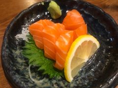 三文鱼刺身-魟阳日式料理(庆春店)