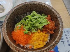 石锅鱼籽拌饭-海兰江石锅饭(水上店)