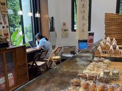 面包甜点陈列柜-富贵面包公司(运河店)