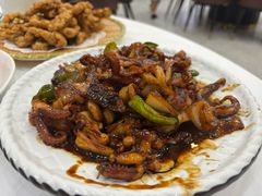 酱爆八爪鱼-碧海银沙海鲜餐厅(恒大海上威尼斯店)