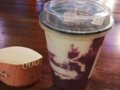 超厚芋泥紫薯烧-LELECHA乐乐茶(上海五角场万达广场店)