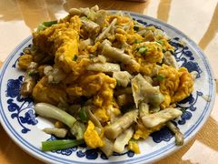 春笋炒鸡蛋-老根农家饭店