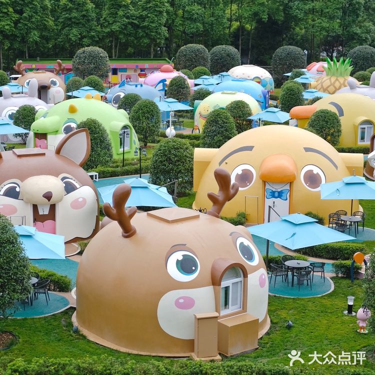 成都周边亲子游｜萌到想尖叫的卡通童话村