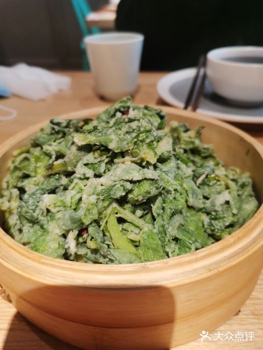 掌柜的店·河南菜(松江店)蒸野菜图片
