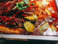 -探鱼·鲜青椒爽麻烤鱼(北京路天河城店)