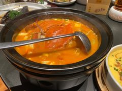 梭子蟹番茄豆腐煲-菲乐餐厅(三十年经营·湖滨路店)