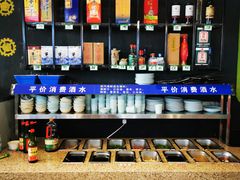 自助调料区-蟹谢蒸鲜自助餐厅
