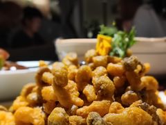 蛋黄焗蟹味菇-船歌·鱼水饺青岛菜(闽江二路店)