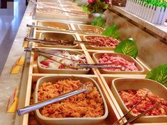 自助取餐区-悦橙烤肉海鲜自助(中央大街店)
