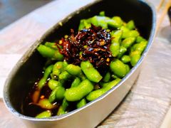 脆爽凉拌毛豆-靓靓蒸虾(中山公园店)