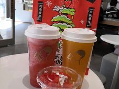 雪山莓莓桂花冻-喜茶(深圳喜荟城店)