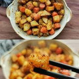 一学就会的孜然火腿小土豆，秒杀路边摊！