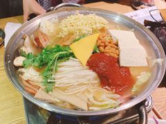 部队火锅-富乐满韩国正宗炸鸡韩国料理(虹泉路店)