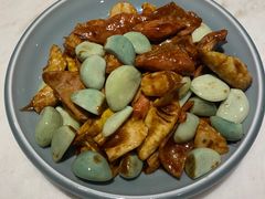 腊八蒜烧肥肠-小吊梨汤·北京菜·烤鸭(鸟巢店)