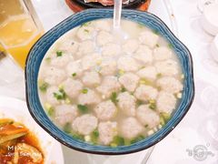 小船鱼丸汤-小船渔村•大连菜•大连焖鱼(明泽街店)