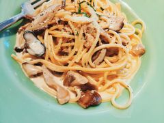 黑松露酱忌廉汁意粉-港丽餐厅(高德置地店)