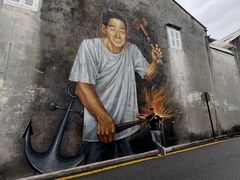 -槟城街头艺术街区