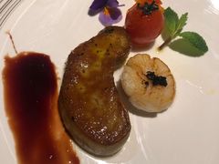 香煎鹅肝黑松露带子-皇朝会.经典传统粤菜(外滩店)