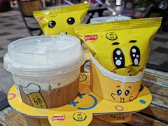 黑松露奶茶-TPLUS茶家(上海商城南京西路店)