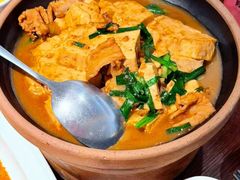 年猪肉烧沙子口豆腐-单家老院·院子里的青岛菜(沙子口店)