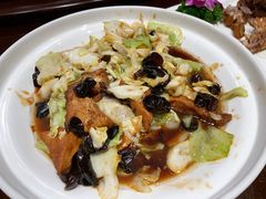 圆白菜木耳爆豆腐-登瀛楼(鼓楼店)