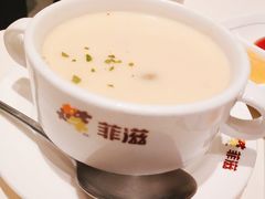 鸡茸蘑菇汤-菲滋意式餐厅(西溪印象城店)