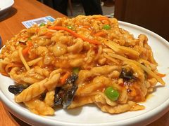 鱼香肉丝-老昌春饼(中央大街店)