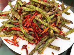 干煸芸豆-三点小吃(山大店)