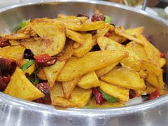 干锅土豆片-杨记小骨头羊杂馆(南五马路店)