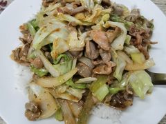 孜然鸡胗-满洲八旗铁锅靠大鹅(清泉文苑店)