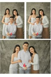 -时光纪亲子全家福照相馆(静安店母女写真父母纪念照)