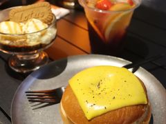 芝士火腿蛋贝果-J Create城市露营咖啡·简餐·宠物(上海动物园店)