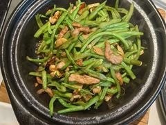 砂锅扁豆丝-后海16号·北京私房菜
