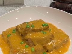 现拆蟹黄黑豆豆腐-红棉中餐厅·广州海航威斯汀酒店