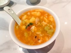 海鲜土豆疙瘩汤-船歌·鱼水饺青岛菜(枫蓝国际购物中心店)