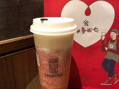 奶酪红草莓-LELECHA乐乐茶(上海五角场万达广场店)