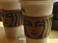 双杯热太妃榛果燕麦拿铁-星巴克臻选(宁波北仑银泰城店)