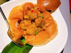 椰香咖喱面包鸡-梧桐北京烤鸭·铜锅涮肉(海岸城店)
