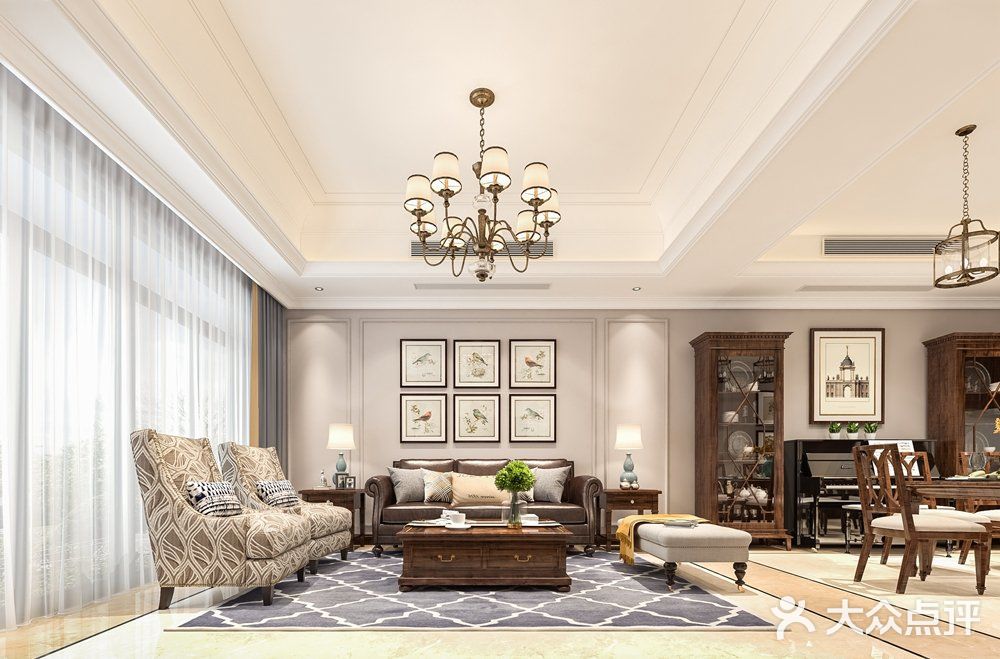 260平别墅装饰，营造一个温馨的书香之家！