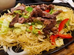 铁板牛柳丝炒面-大家乐(广州中华广场店)