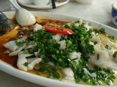 芙蓉葱香蒸鲈鱼片-清心鸡沙田乳鸽店·非遗传承(石溪店)