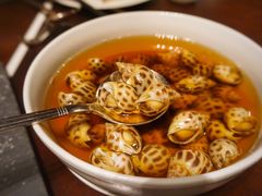 古越陈酿煮花螺-杭州西子湖四季酒店·金沙厅