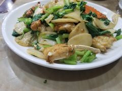 白蟹炒年糕-红灯笼龙凤饭店(宁波老字号店)