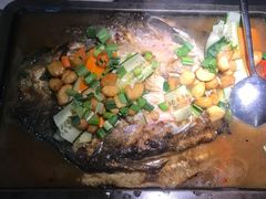 -探鱼·鲜青椒爽麻烤鱼(三水广场店)