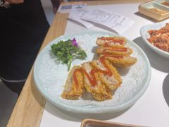 蟹饼-猪啊牛呀羊啊铜盘烤肉(正大广场店)