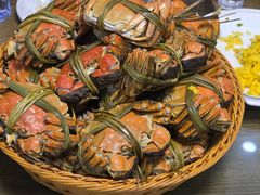 清蒸大闸蟹-蟹村草堂·苏式园林人文农家·大闸蟹