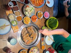 -明洞阿姨·韩式酱蟹烤肉·创意料理(三元桥店)