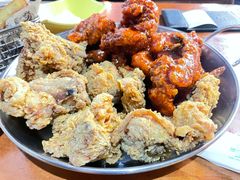 双拼炸鸡半半-BHC炸鸡(明洞总店)